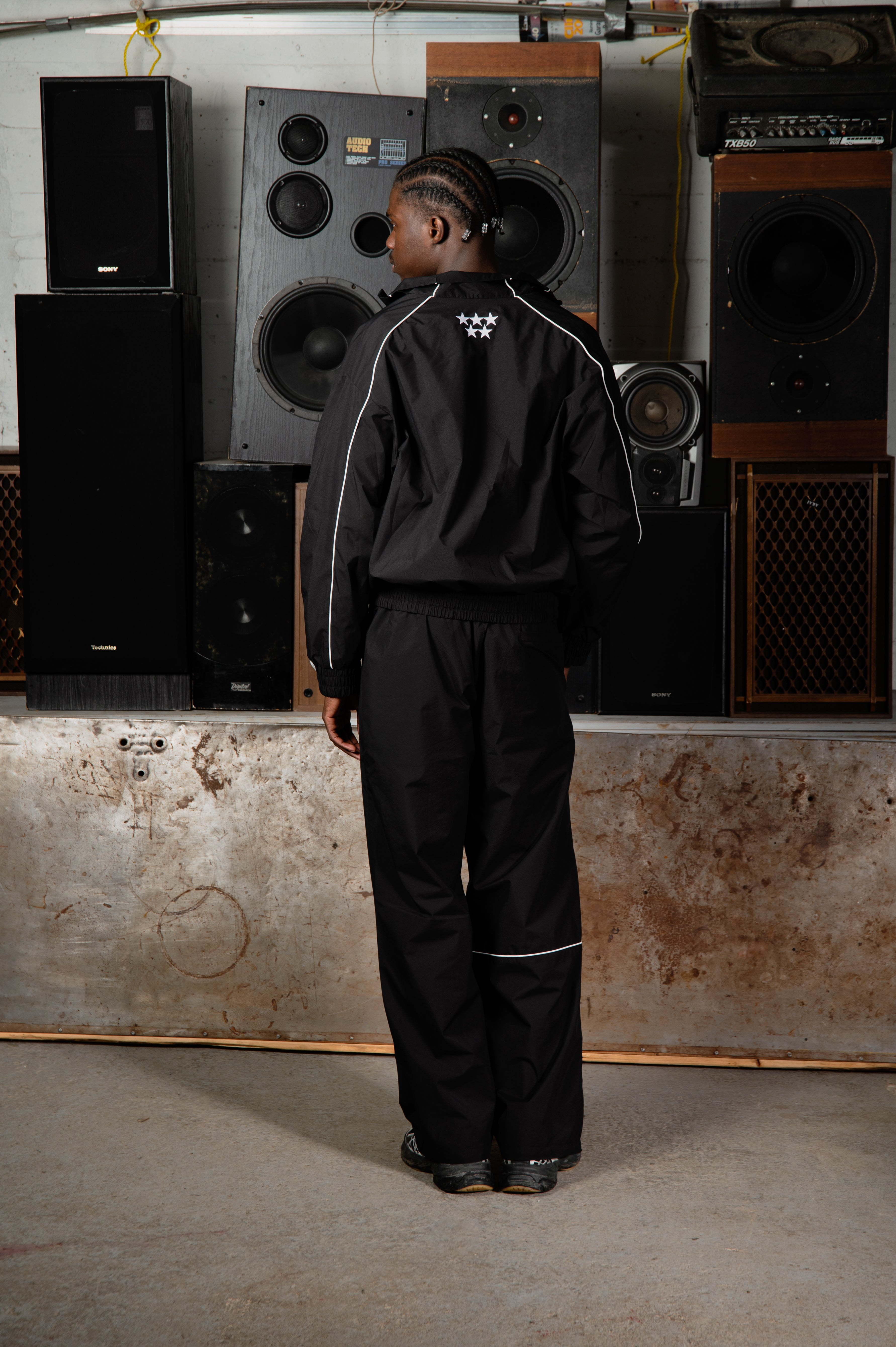 "AVANT-GARDE" TRACK PANTS